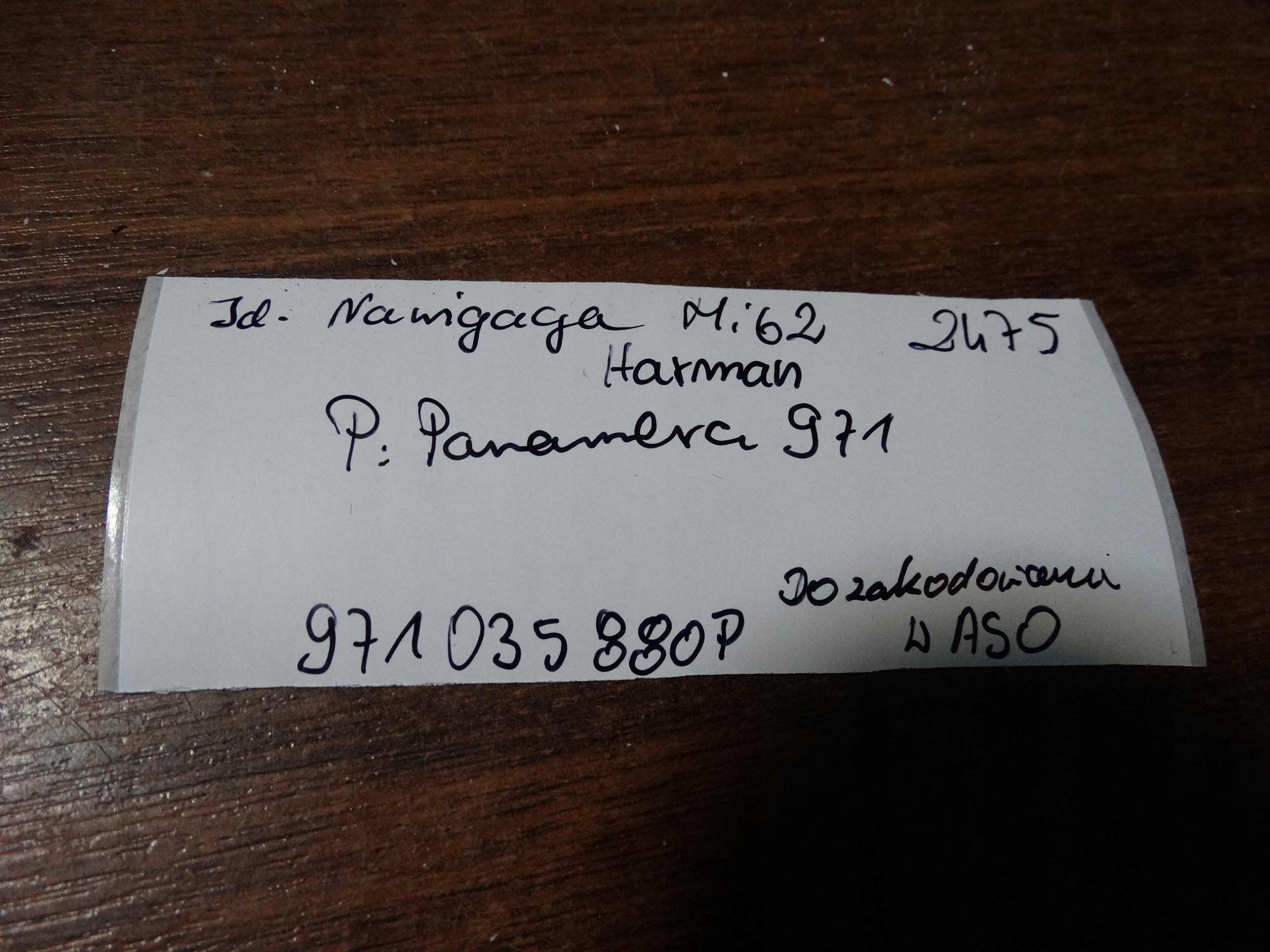 MIB2 HARMANN PORSCHE PANAMERA 971 1
