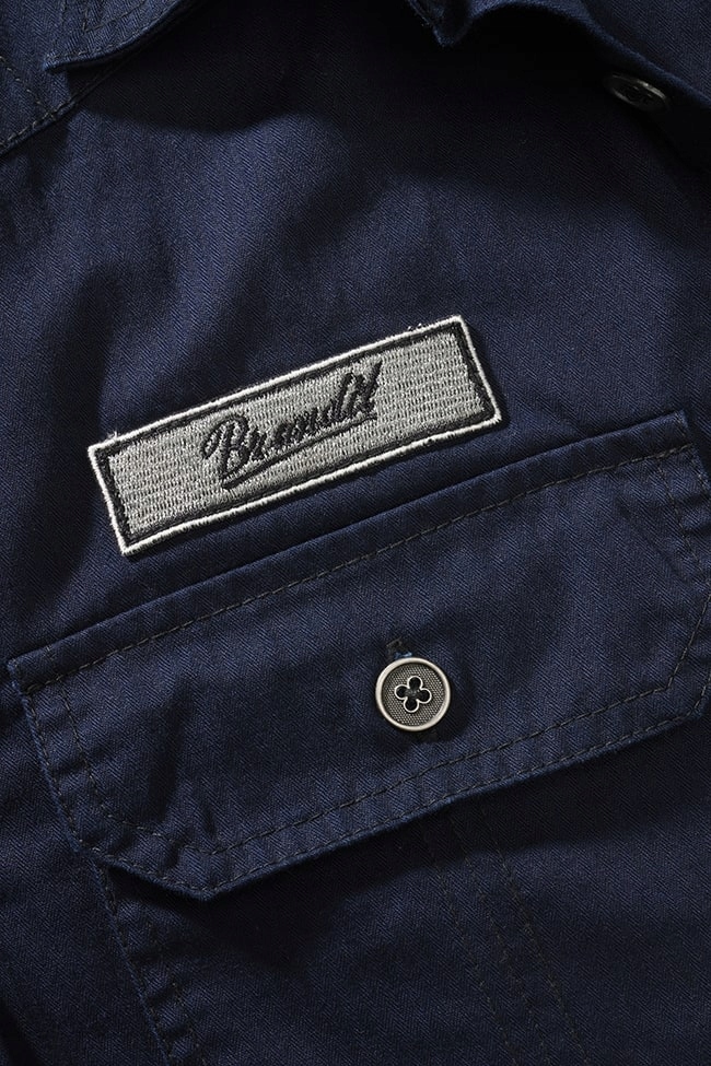 Koszula BRANDIT Luis Vintageshirt navy 5XL Model Luis Vintageshirt