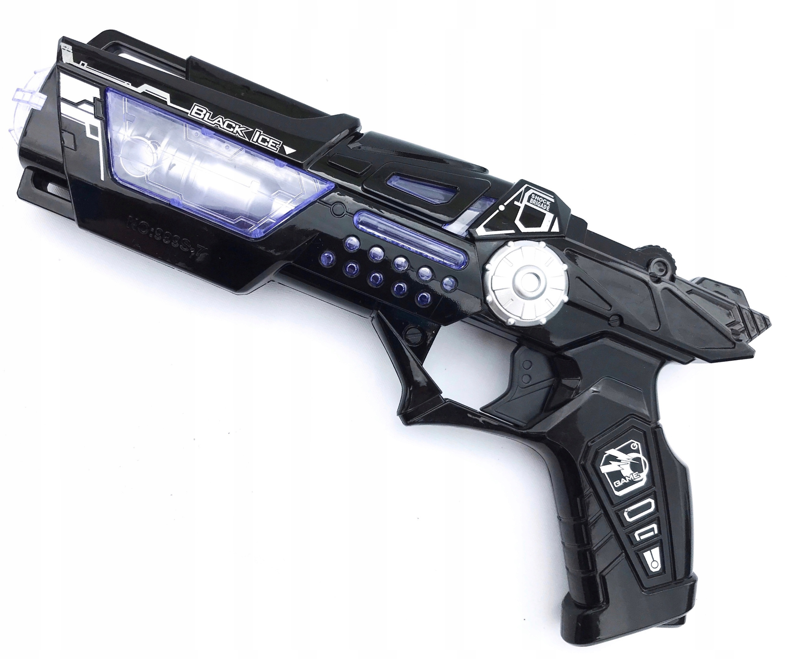 

Pistolet Na Baterie Świeci Wydaje Dźwięki