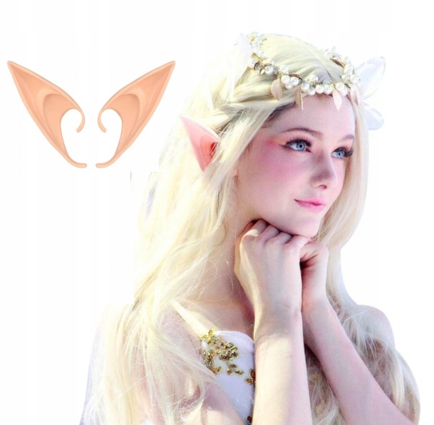 

Cosplay uszy elfa sztuczne uszy dodatek na głowę