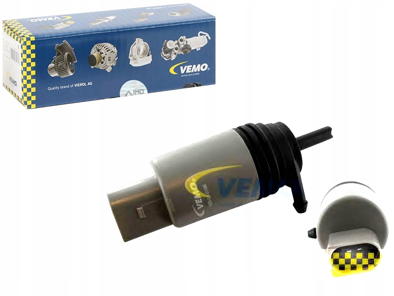 V20-08-0106 - VEMO НАСОС ОМЫВАТЕЛЯ ЛОБОВОГО СТЕКЛА + ХАЛЯВА