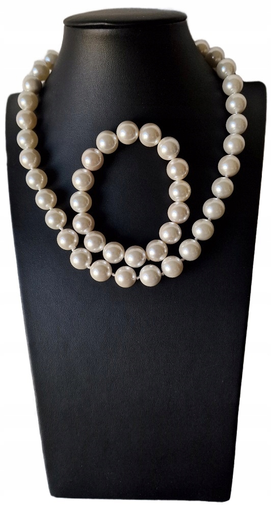 Bílé Majorské Perly Komplet Náhrdelník A Náramek Sea Shell