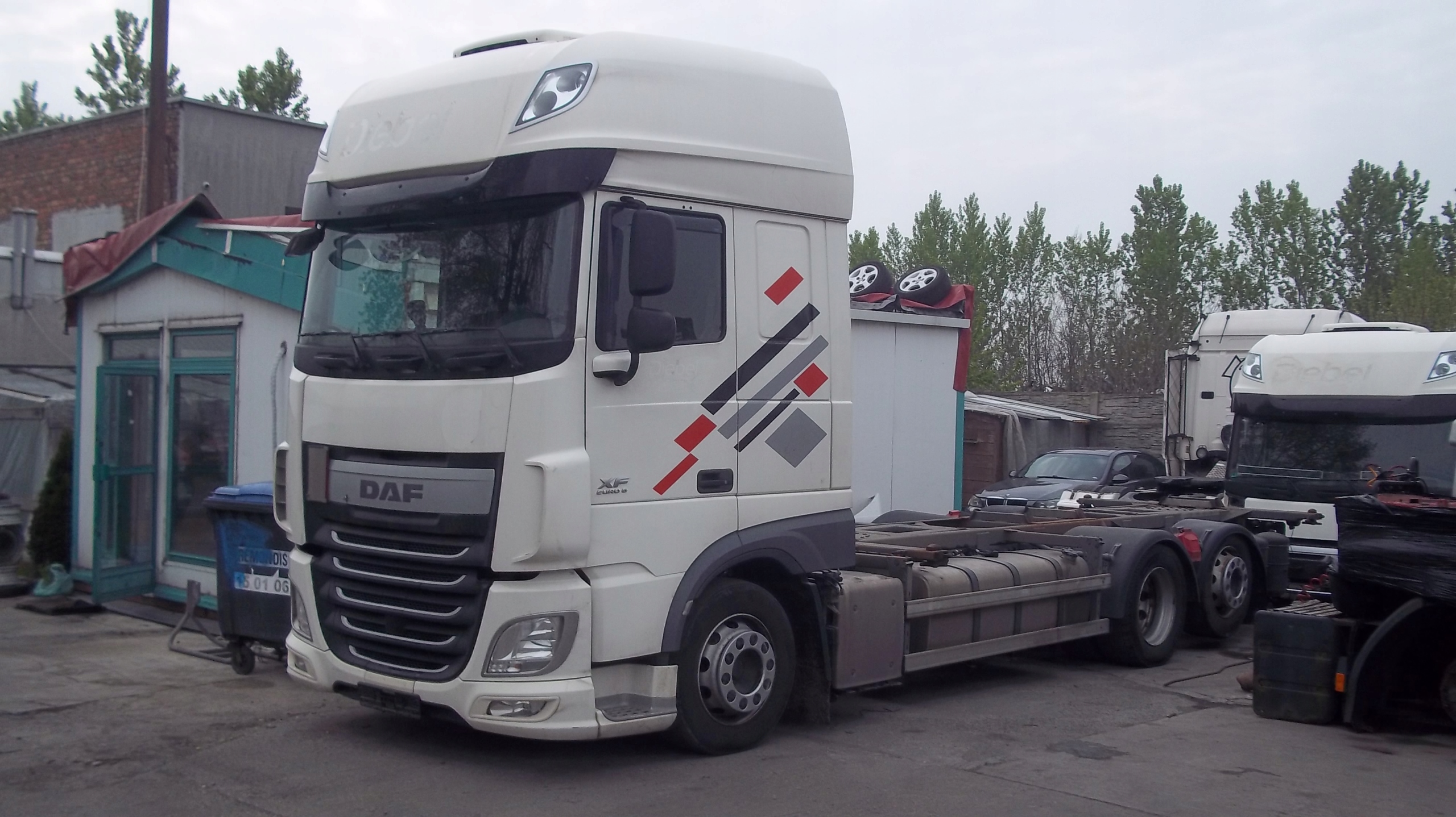 Рама 3 оси DAF XF 106 E6
