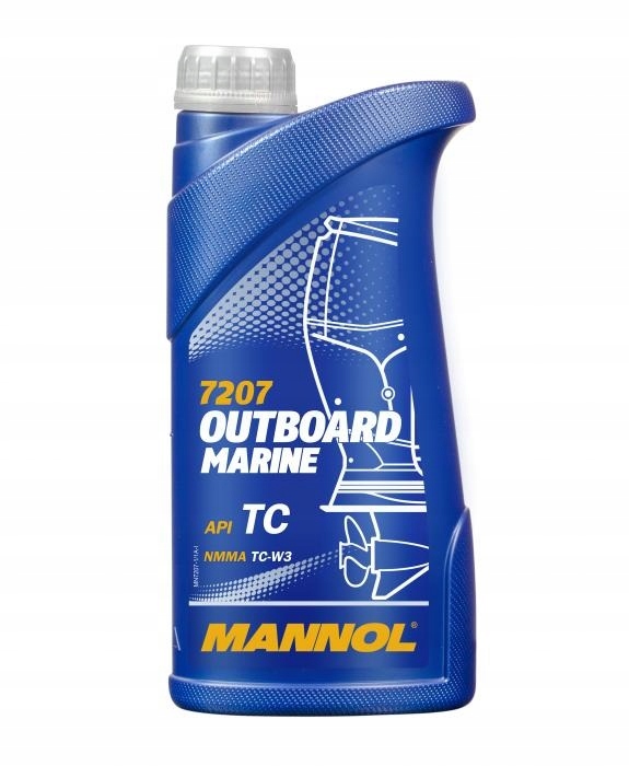 

Olej Mannol 2T 2-TAKT Outboard Marine TC-W3 1L
