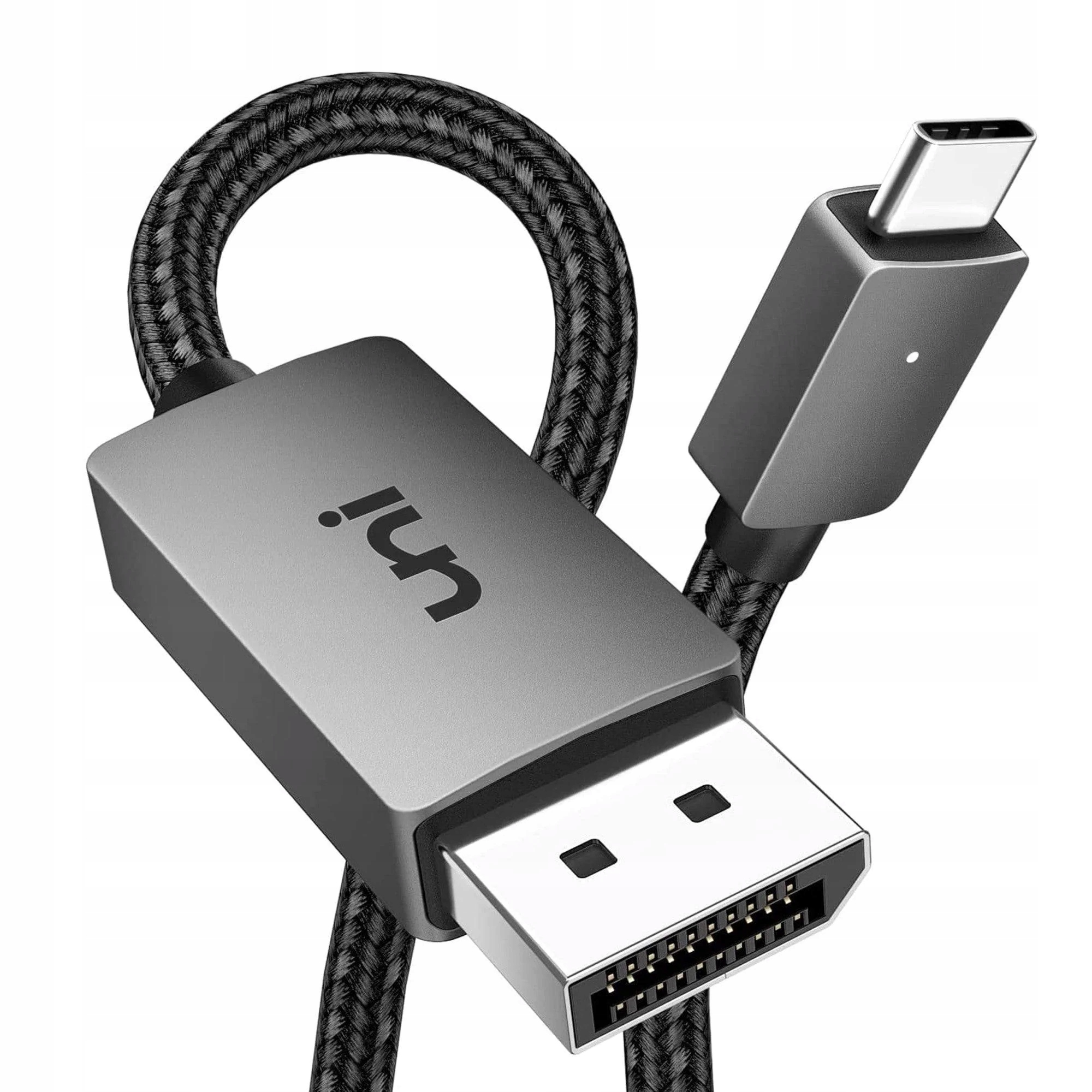 

Uni Kabel Display Port Usb-c 8K 32,4 Gbps 1m