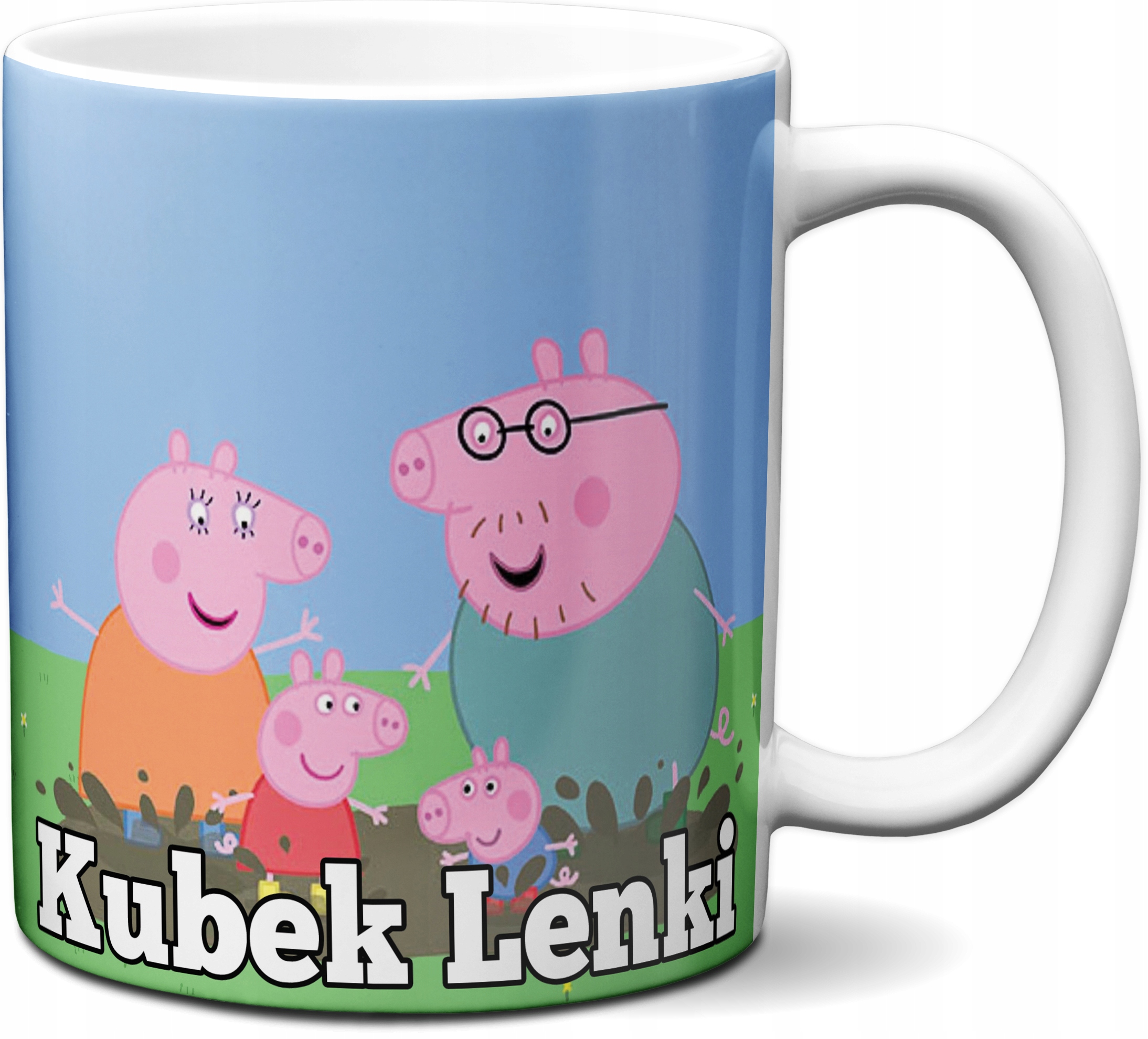 

Kubek Świnka Peppa Rodzinka Przedszkole+imię
