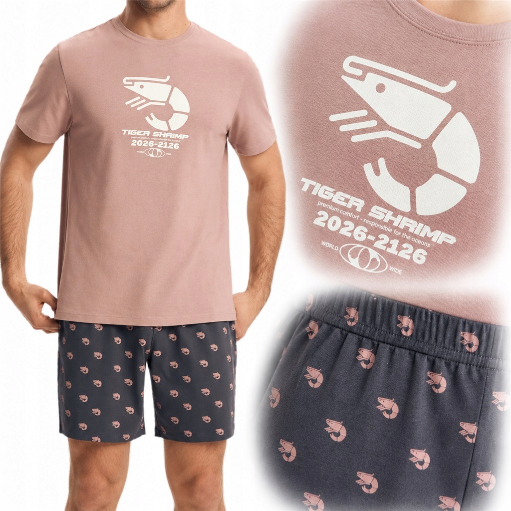 Pánské pyžamo Henderson Brad 44520 fialové XL Anrr