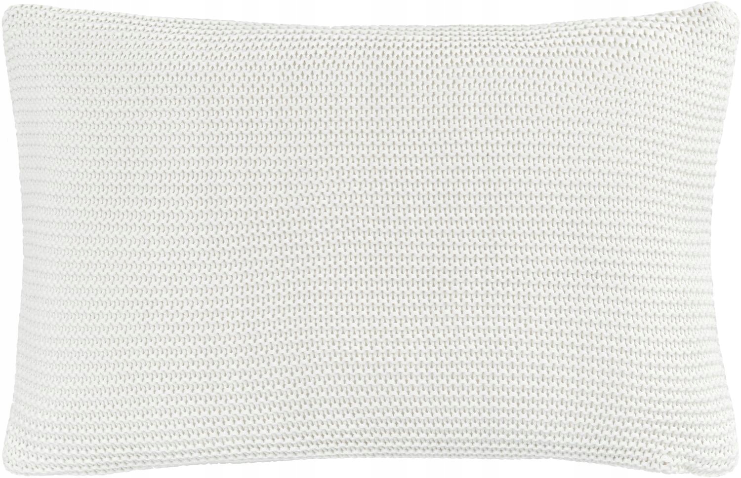

Dzianinowa poszewka na poduszkę Adalyn 30x50 biała
