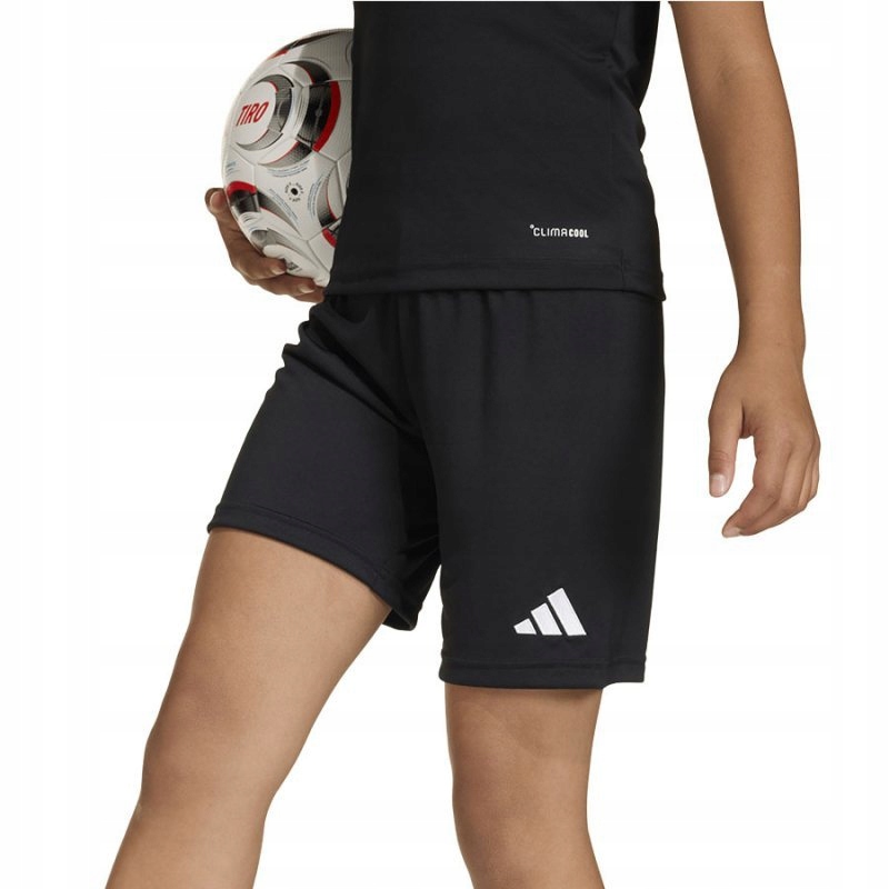 Adidas Entrada Spodenki Dziecięce Czarne JZ6531 r.152
