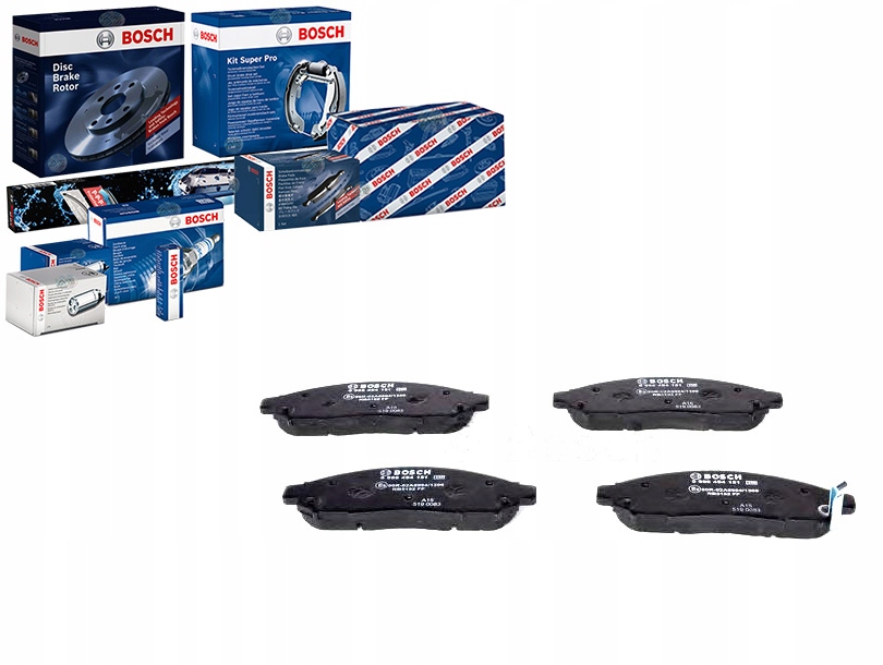 Brzdové Destičky Nissan Přední Navara 2,5DCI 05- Bo Sada pro řidiče #35