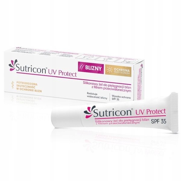 

Sutricon Uv Protect silikonowy żel na Blizny spf35