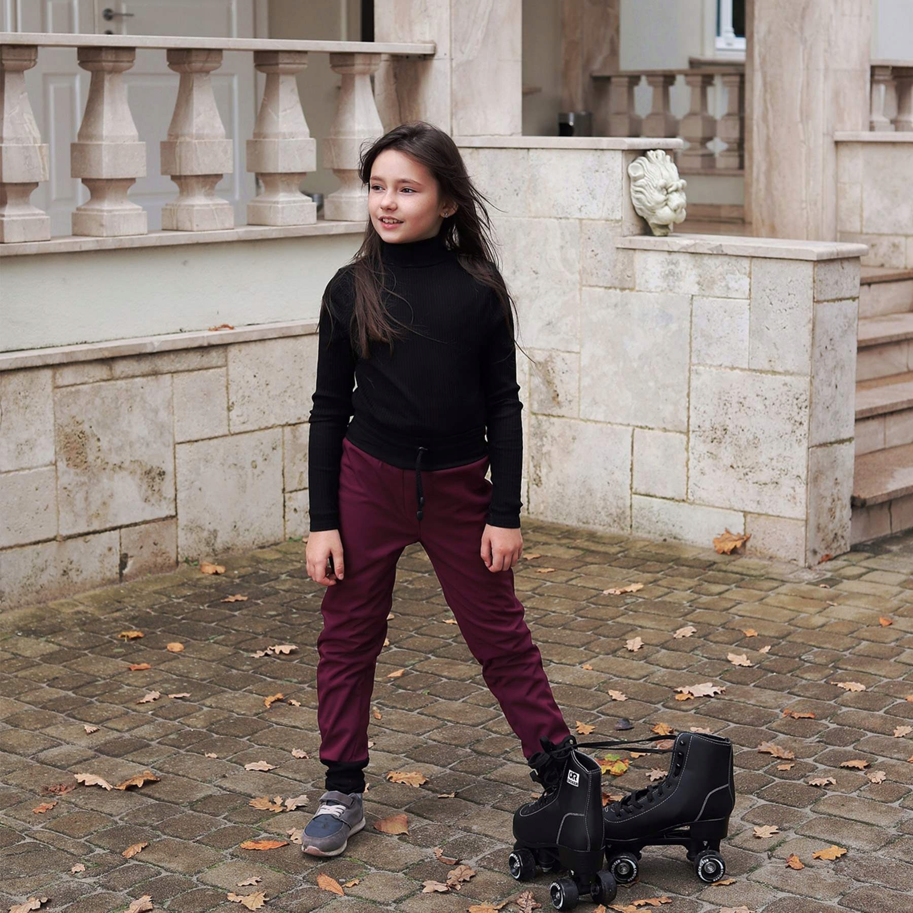 TuSzyte | Spodnie softshell, produkt PL R.122 Zapięcie brak