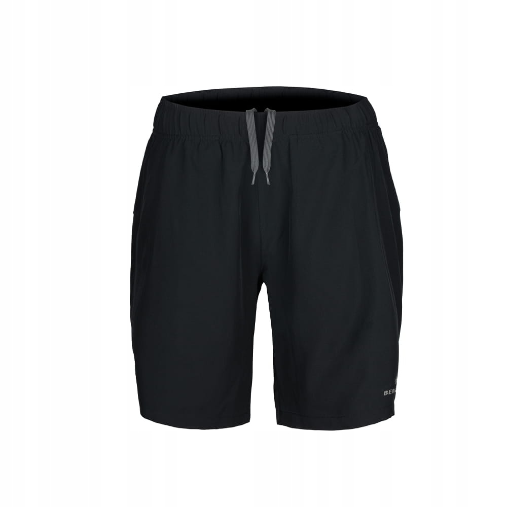 Kraťasy Pánské šortky Runwave 4W shorts Black Bergson, velikost L
