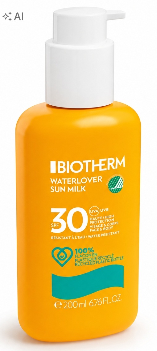 Biotherm Waterlover Balzám Na Opalování SPF30 200 ML Ochranné Mléko