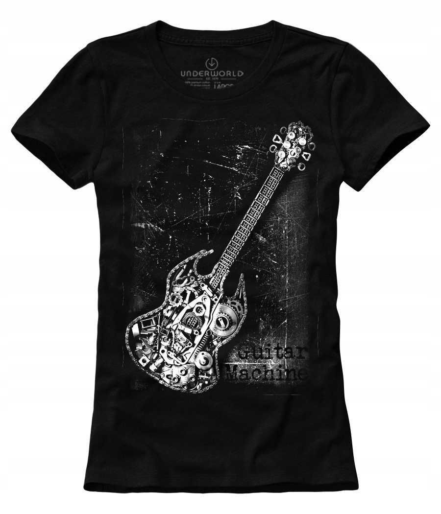 Guitar Machine Black Dámská Underworld S