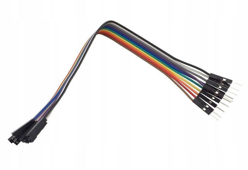 090 Kable połączeniowe męsko-żeńskie 20cm 10szt