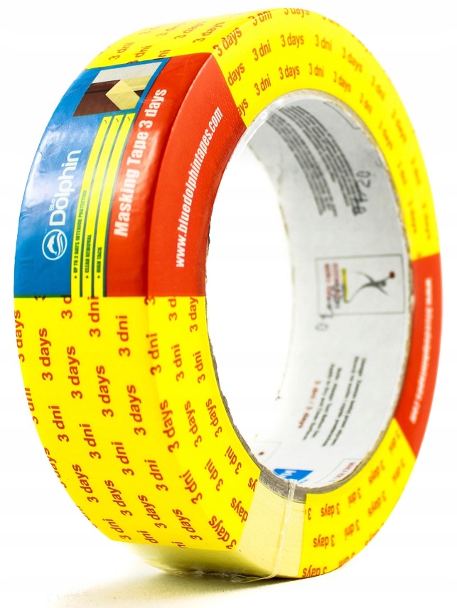 

Profesjonalna taśma maskująca Blue Dolphin 30mm
