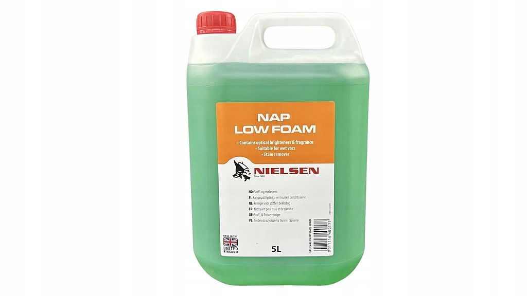 Nielsen Nap Extra koncentrát na praní a čištění tkanin 5 l, silně pěnivý