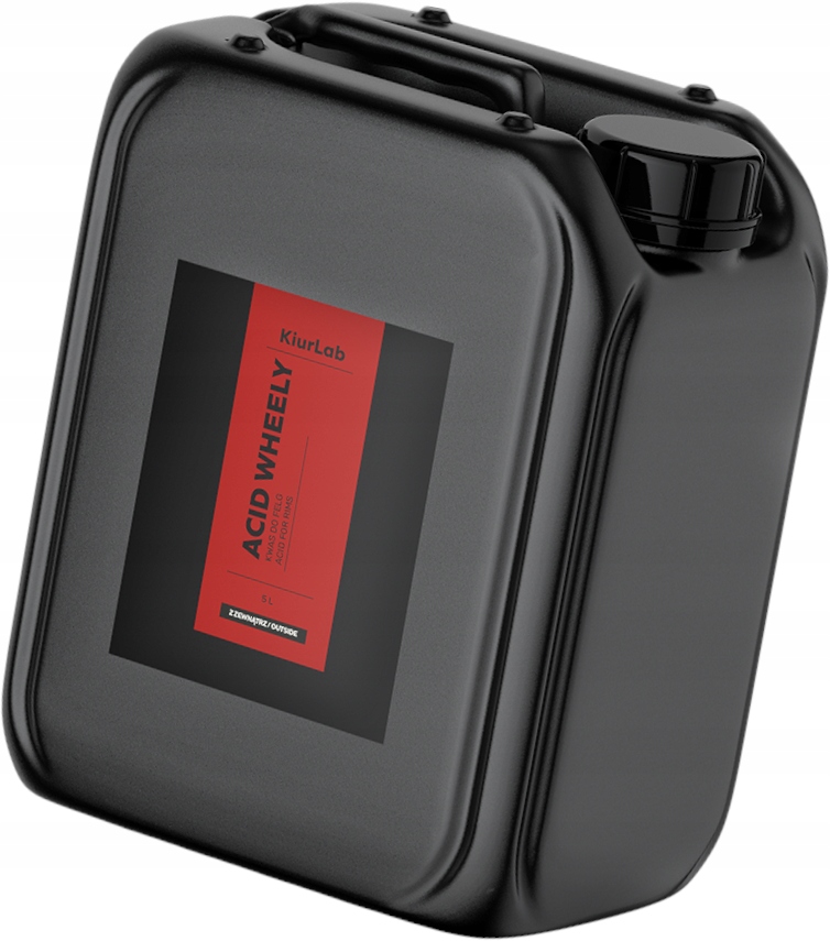 Kiurlab Acid Wheely 5L Kwasowy Środek Do Mycia Mocno Zabrudzonych Felg