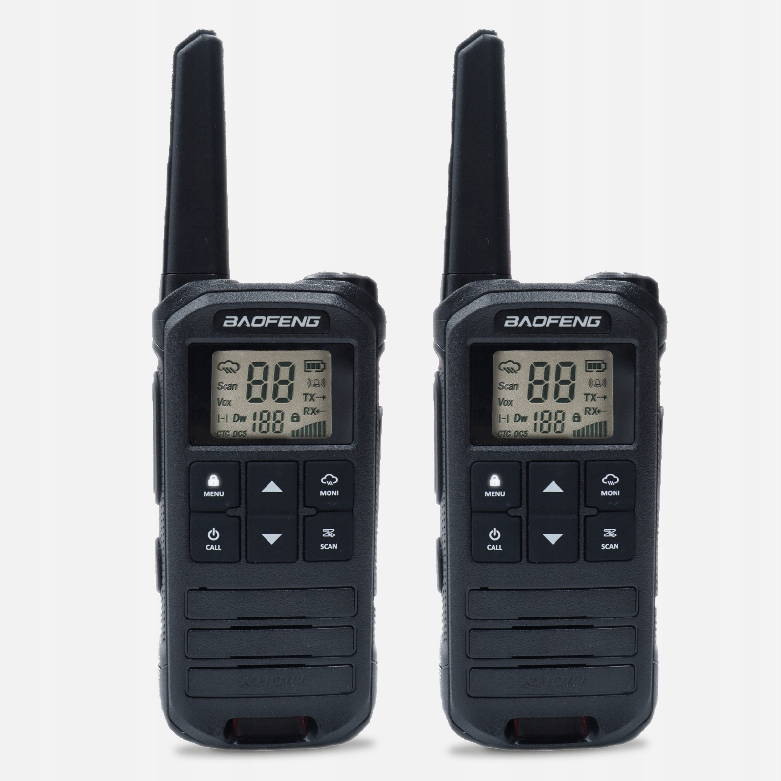 Baofeng FR-22A PMR446 Vysílačky s licencí zdarma, 16 kanálů, obousměrné rádio