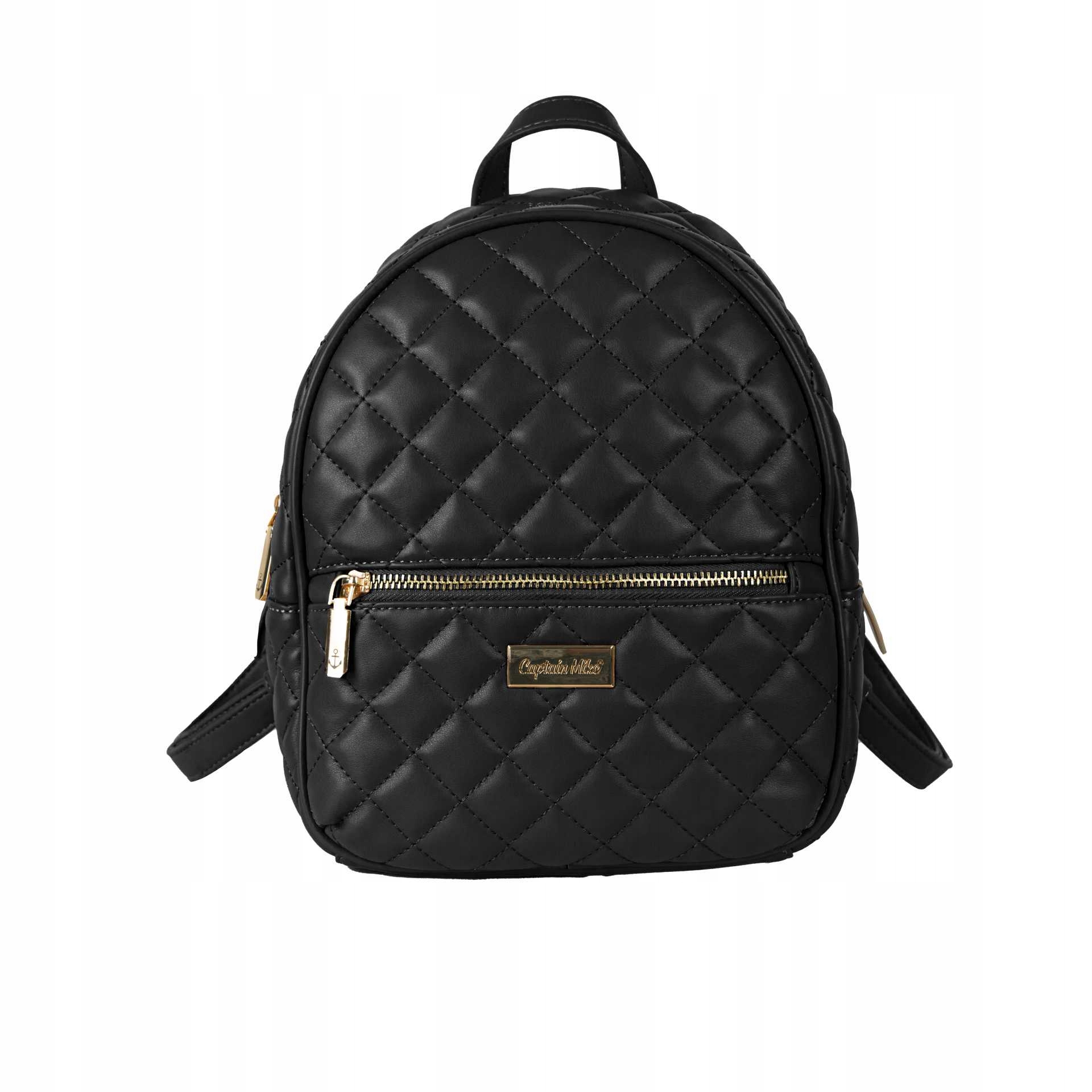 Batoh elegantní dámský černý Captain Mike Modena