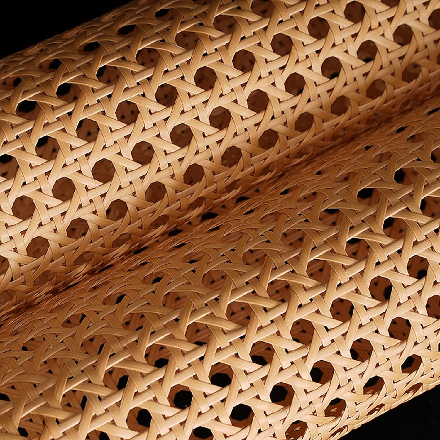 MATA TAŚMA RATTANOWA PLECIONA SIATKA PLASTER MIODU OCHRONNA DEKORACYJNA Marka bez marki