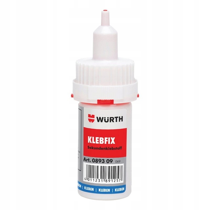 

Wurth Klebfix Klej Cyjanoakrylowy Sekundowy 20G