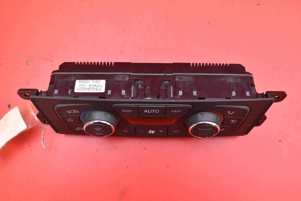 control panel air conditioning devices KLIMY 275100025R RENAULT LATITUDE 1 and 10-14