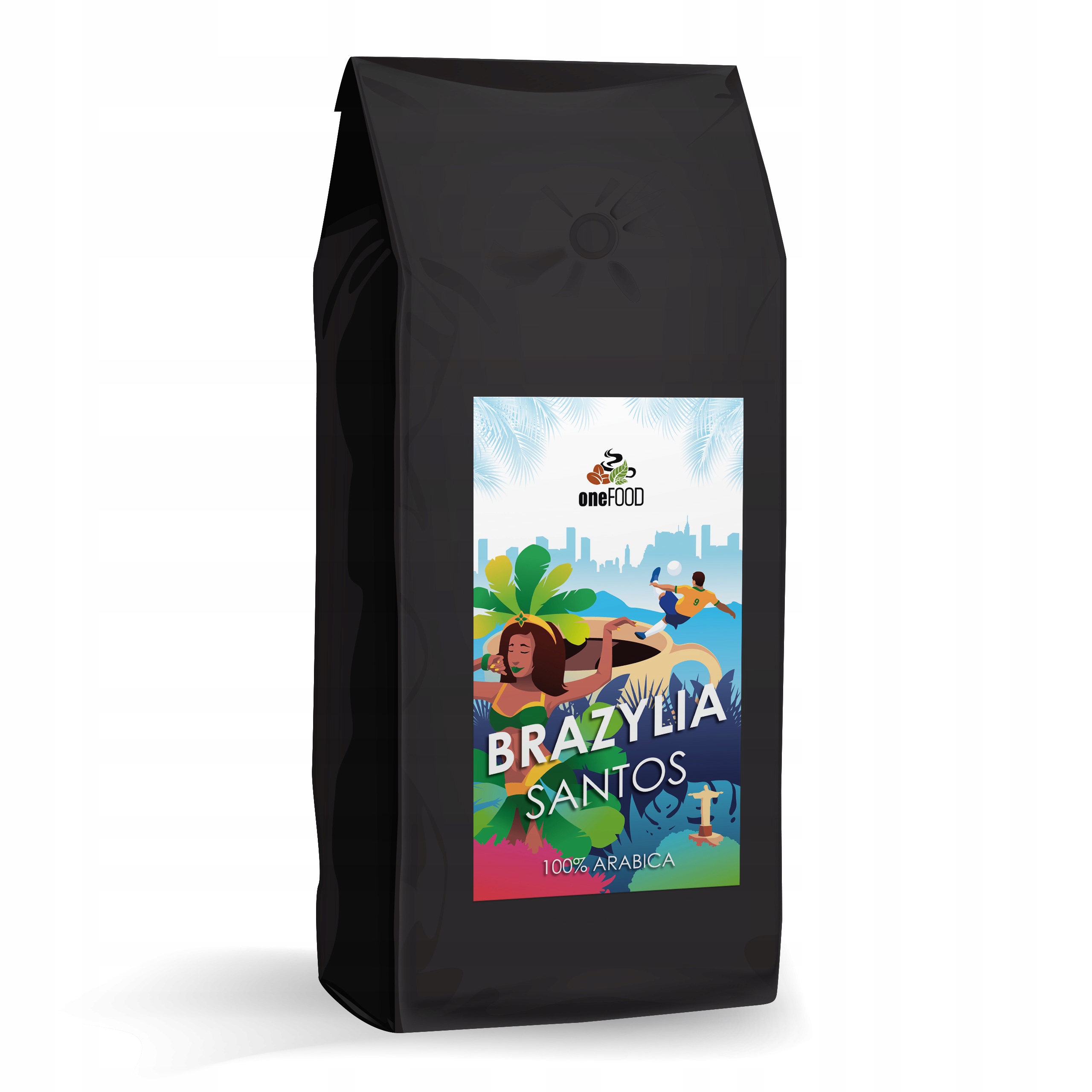 Levně Káva Brazílie Santos 17/18 1 kg zrnková