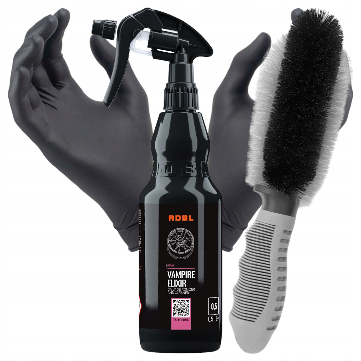 Adbl Vampire Elixir 500ml+SZCZOTKA Zestaw Do Czyszczenia Felg Bieżace Mycie