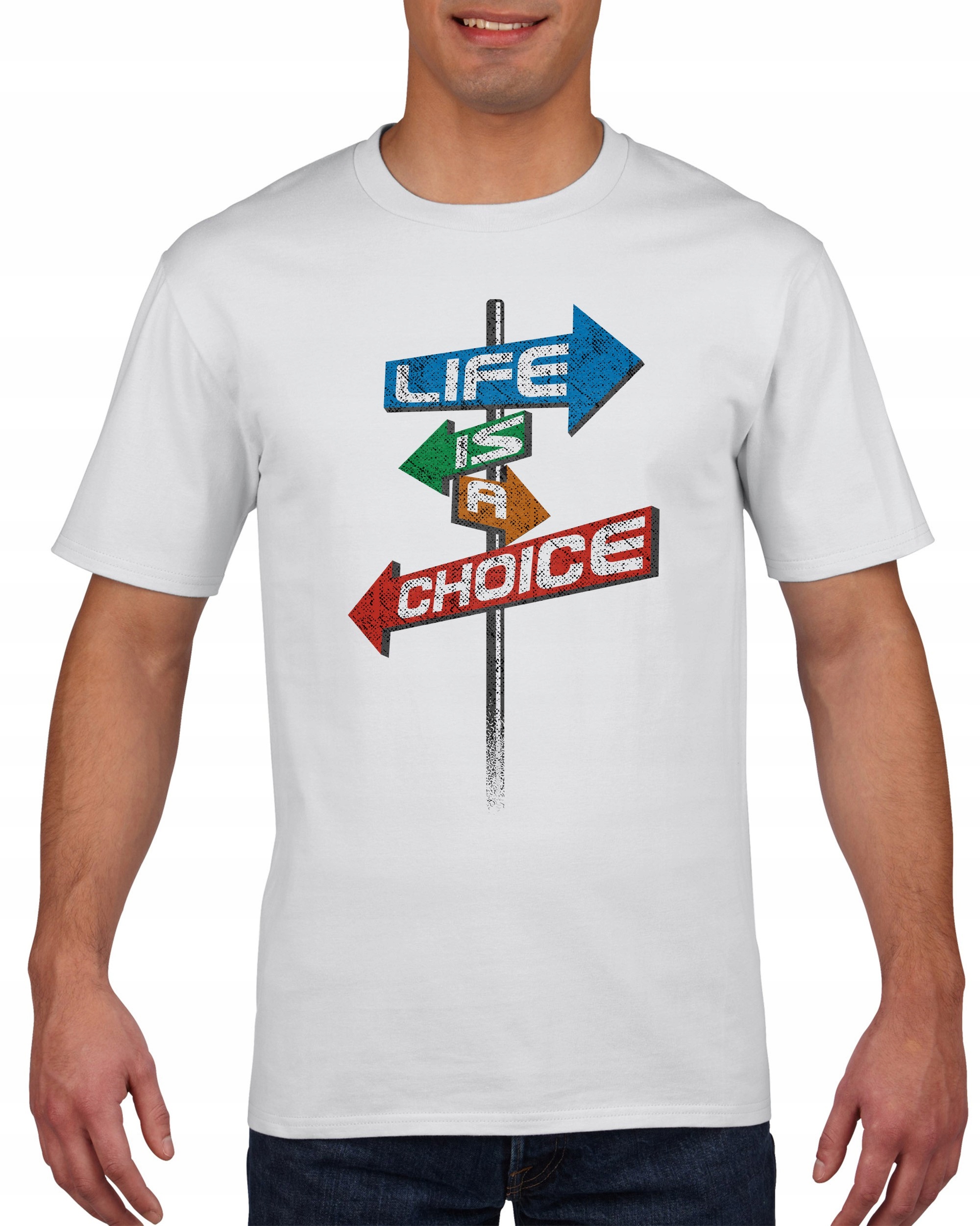 

Koszulka męska Life Is A Choice S