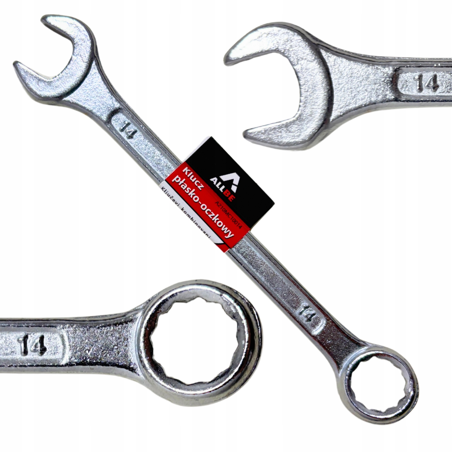 Klucz Płasko Oczkowy 14mm Stal Klucze Płasko-oczkowy