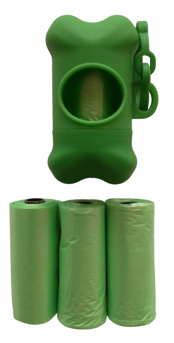 

woreczki na psie odchody / kupy - 60 sztuk + etui