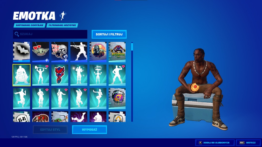 KONTO FORTNITE TRAVIS MARVEL OMEGA PREDATOR GHOUL Tytuł alternatywny FORTNITE KONTO IKONIK GLOW TRYHARD VDOLCE OG SKINS