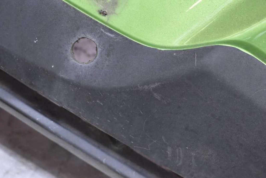 bumper rear part rear green PDC MAZDA 2 DE 3D 07-10