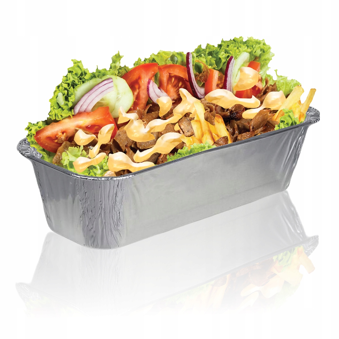 

Foremki aluminiowe do pieczenia Lasagne Kebab x10