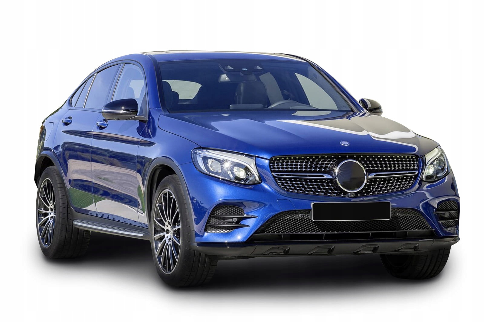 MERCEDES GLC COUPE C253 2015-2019 GRILL DIAMOND CZARNY Producent części Inny