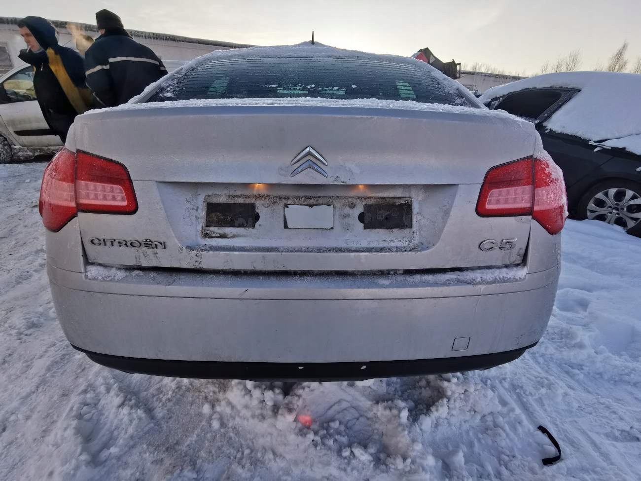 CITROEN C5 шланг интеркулера 2009 1.6л