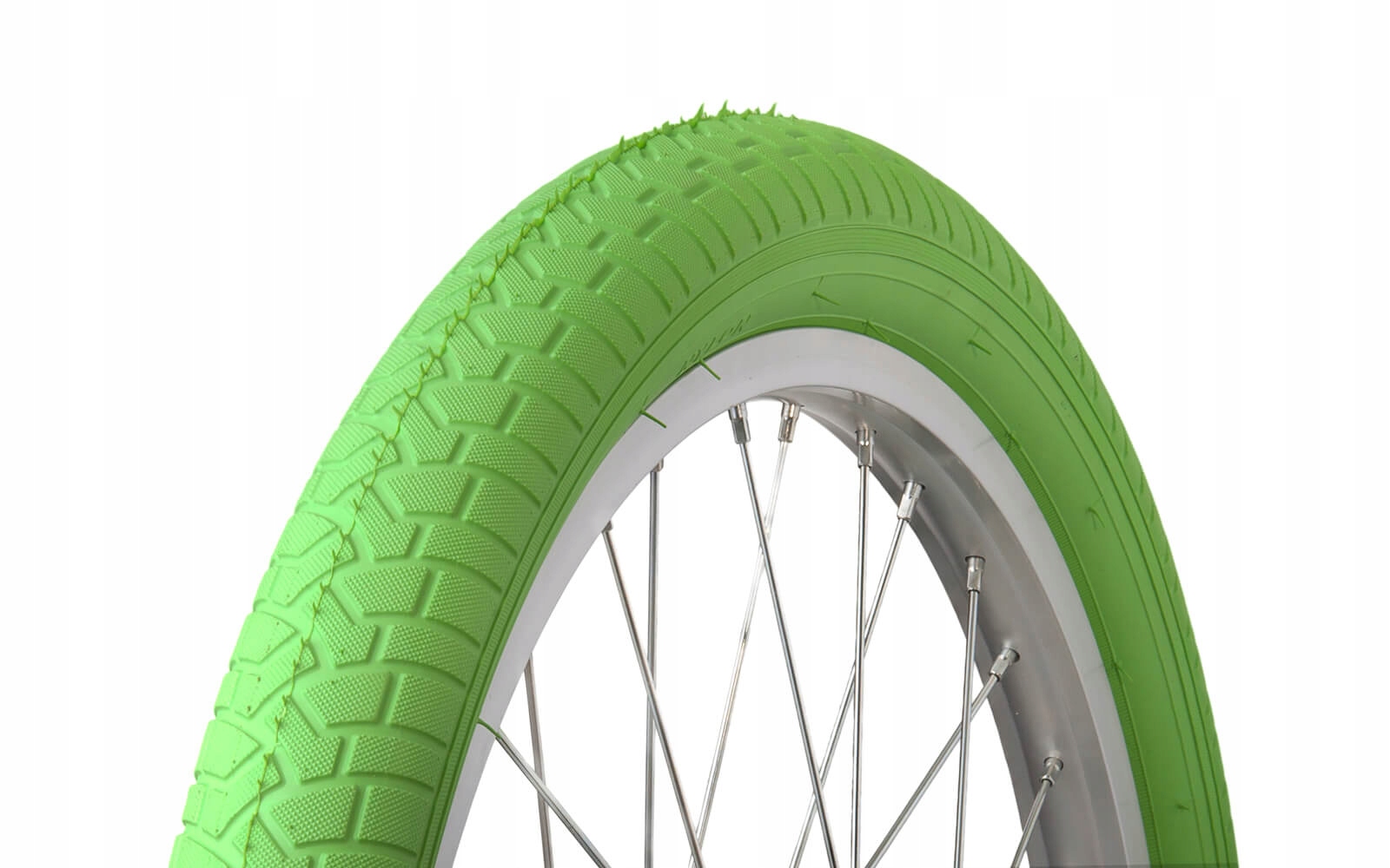 opona Brn 20 x 1,95 zielona Bmx rower dziecięcy składak