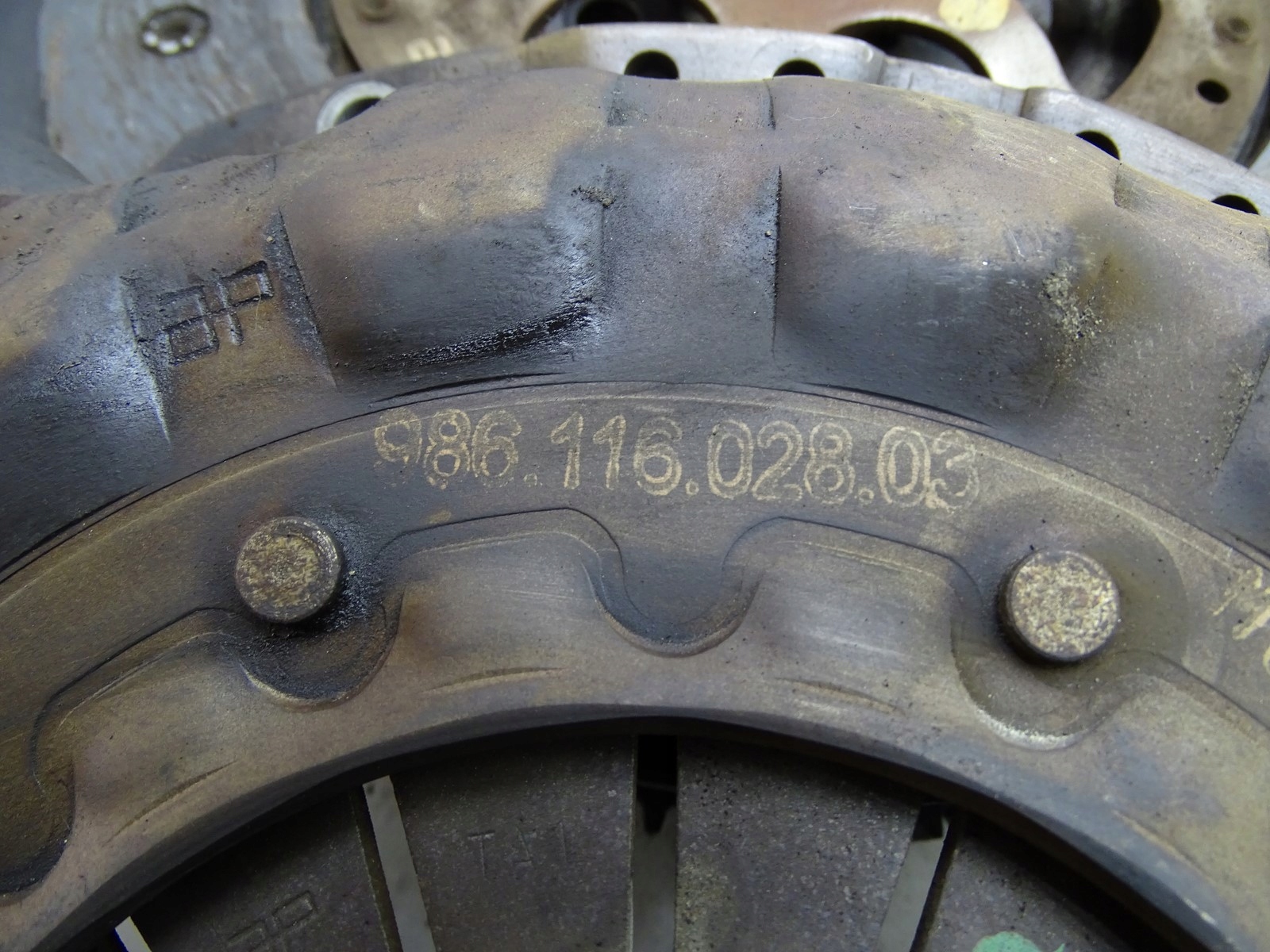 clutch PORSCHE BOXSTER 986 2.5 98611602803