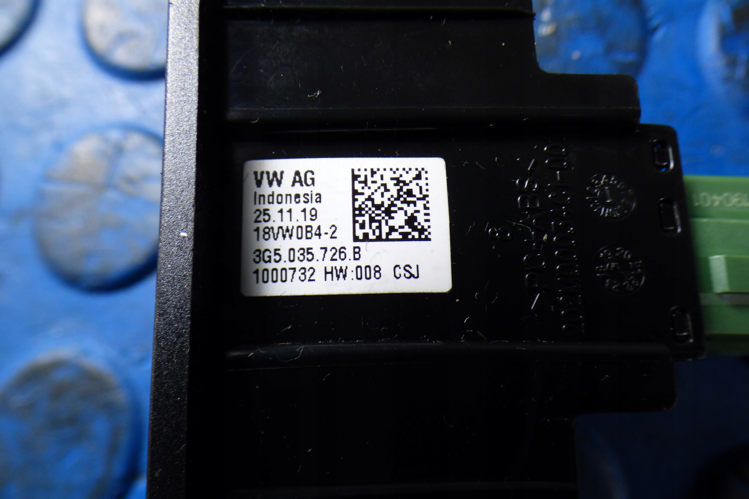Adapter, Stecker USB 3G5035726B VOLKSWAGEN PASSAT B8