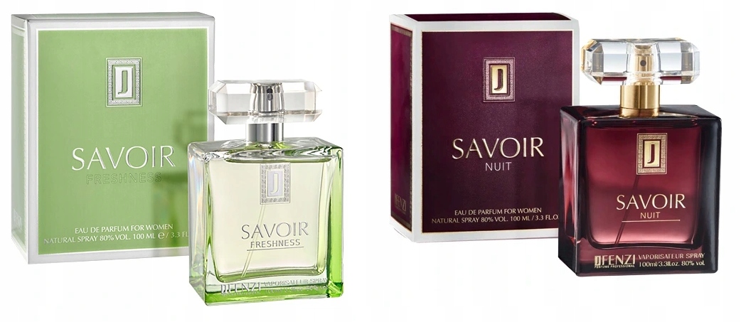 Savoir Freshness+Savoir Nuit100 ml edp- JFenzi