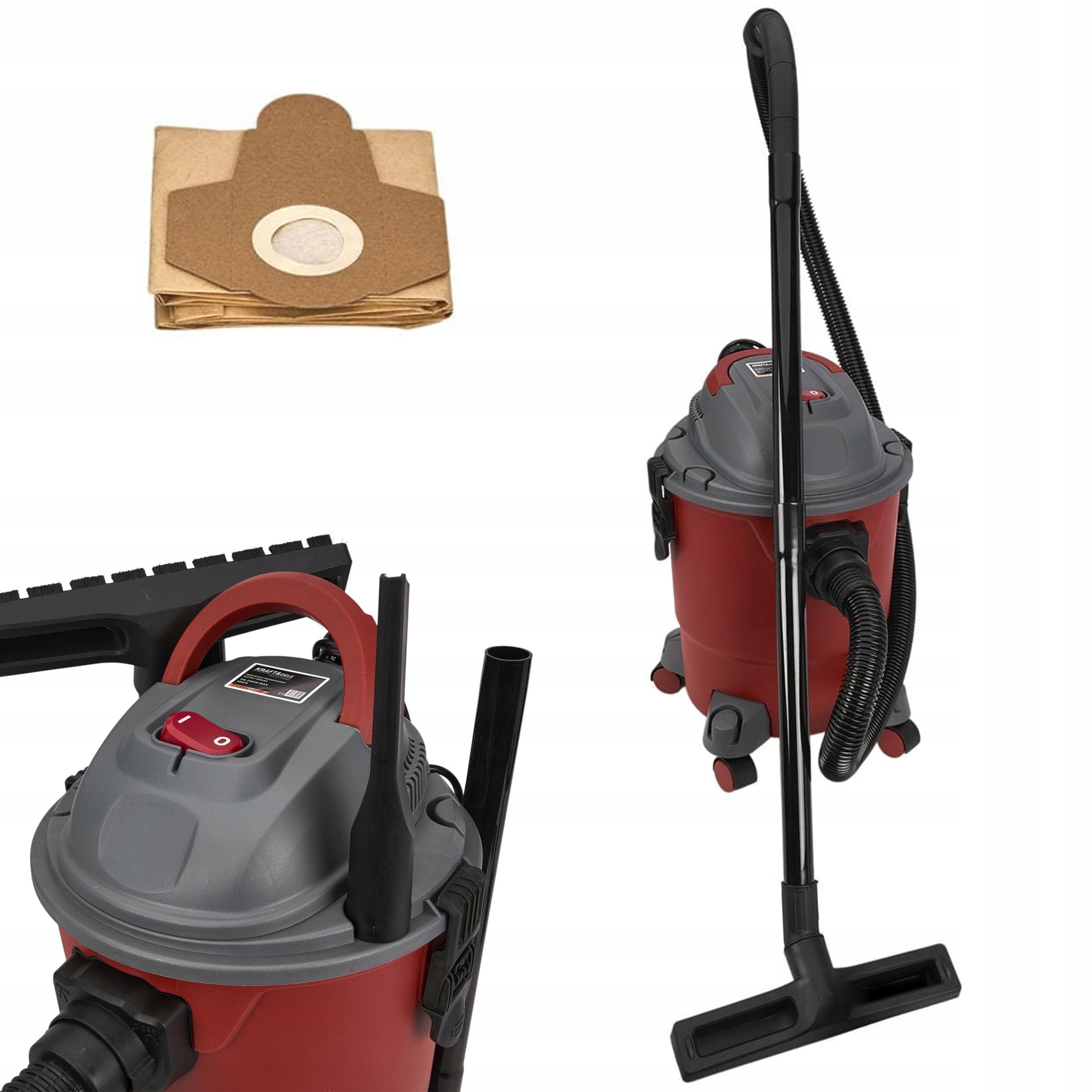 Vysavač Mokrý/suchý Na Nečistoty Popela 1200W 20L