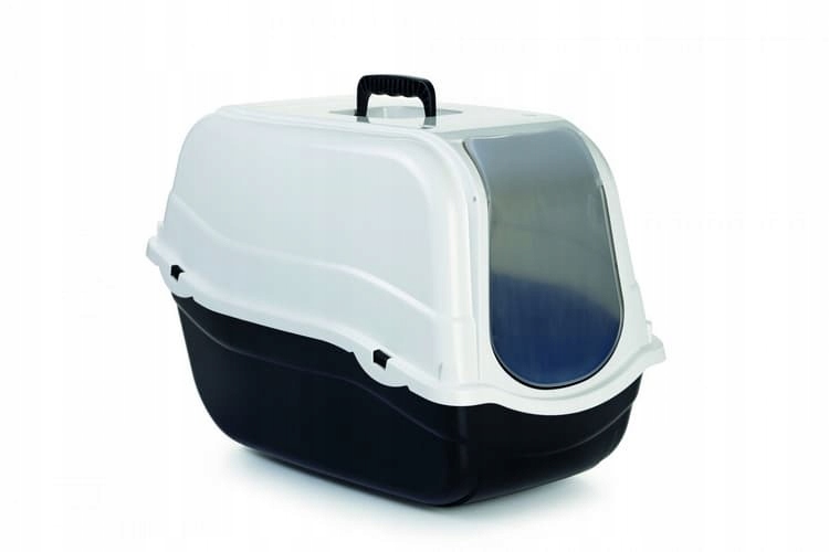 Beeztees Toaleta pro kočky Romeo černá/bílá 57x39x41cm