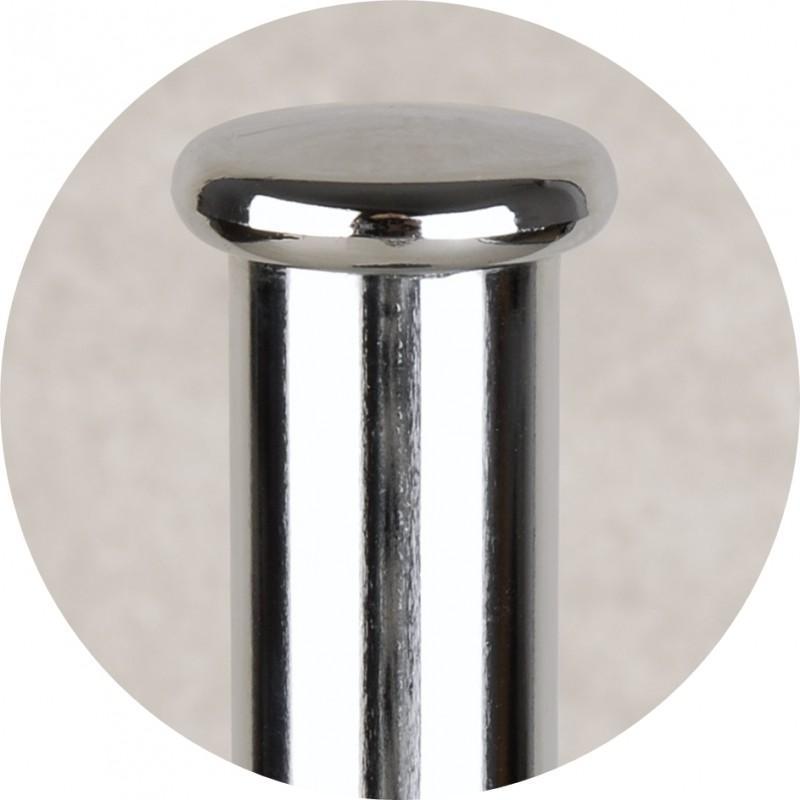 Srebrny stojak pojemnik na papier toaletowy zapas uchwyt metal Marka Yoka Home