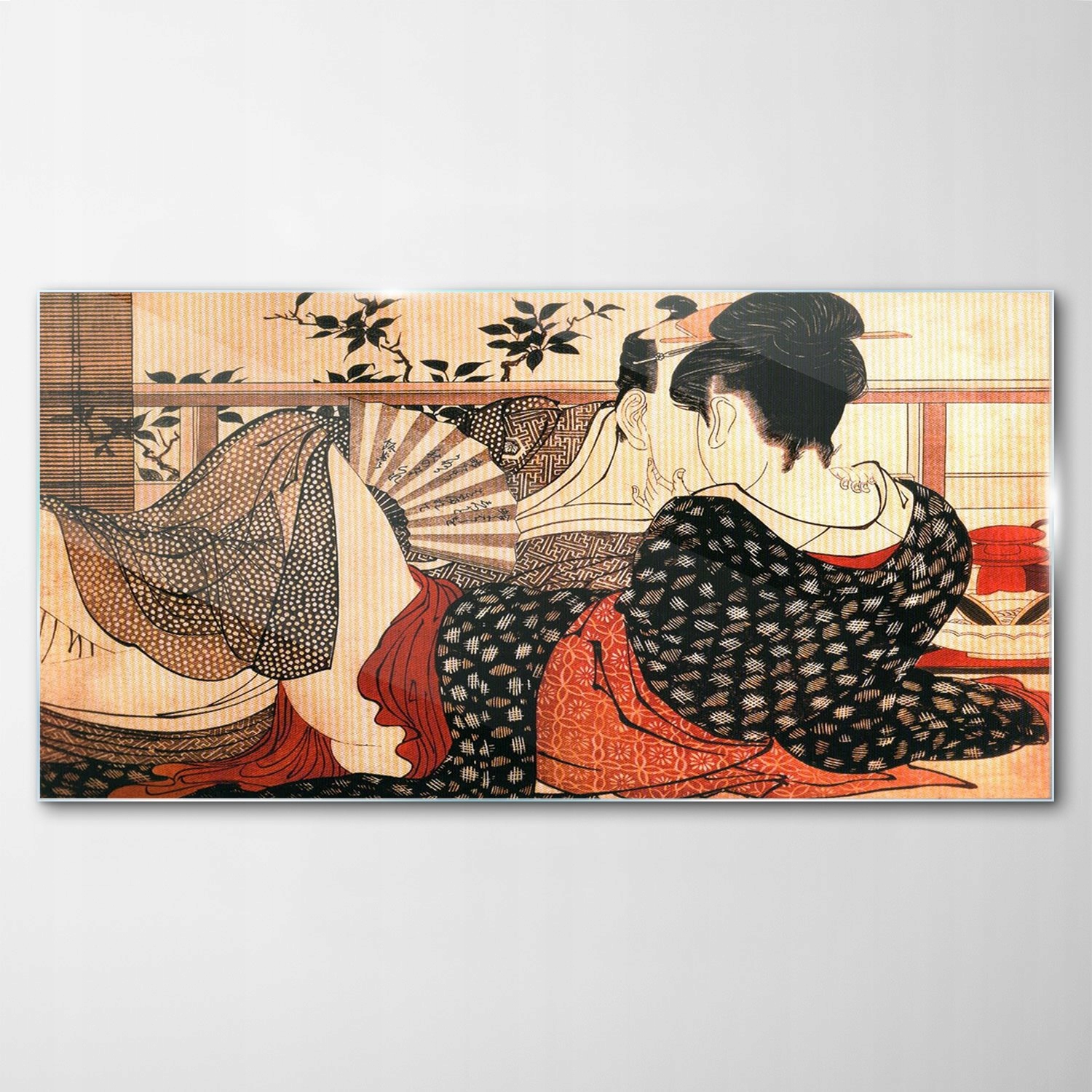 

Hartowany Obraz Szklany Utamakura Kitagawa 120x60