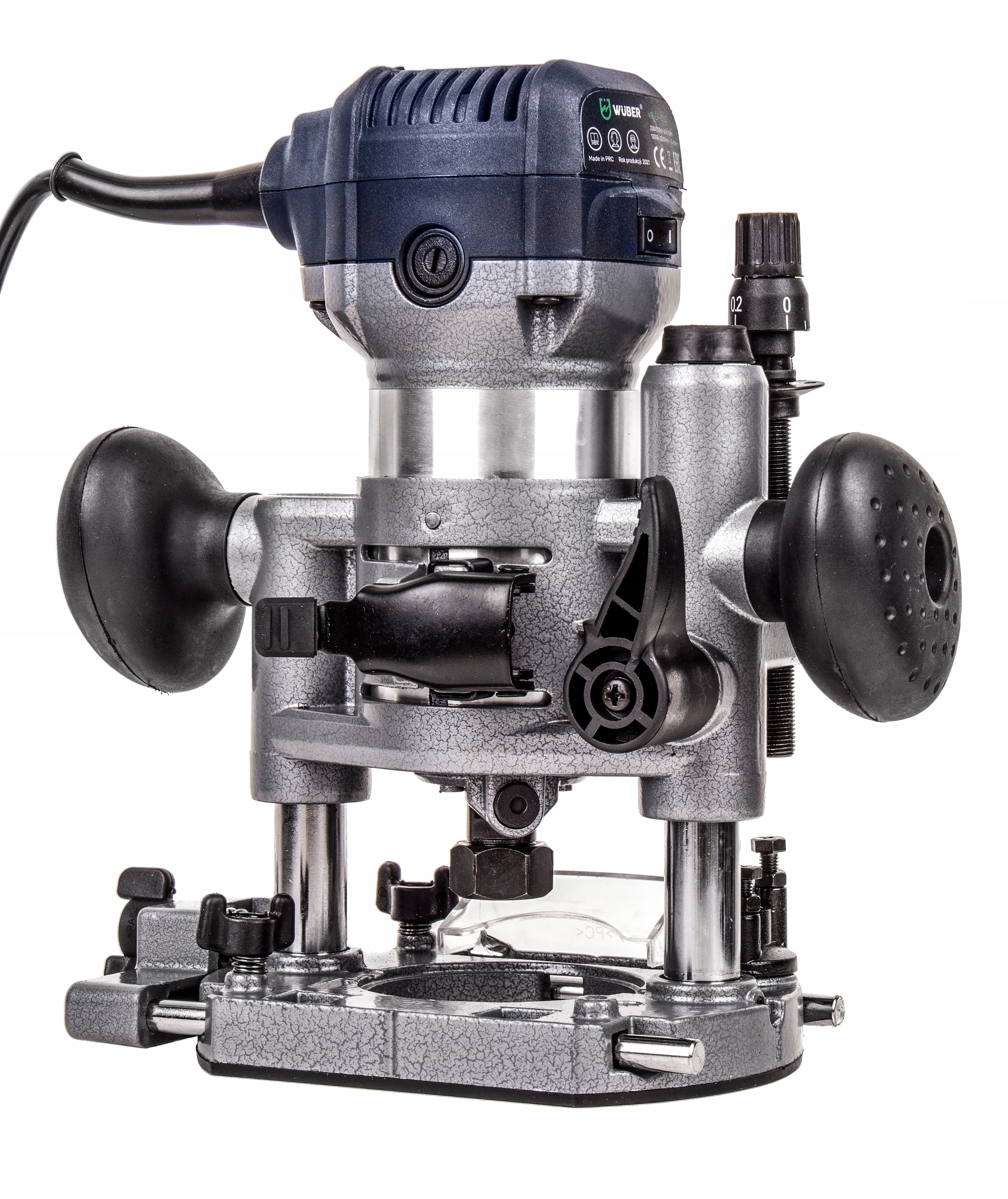 FREZARKA GÓRNOWRZECIONOWA FREZ DO DREWNA 6-10mm PIONOWA REGULACJA OBROTÓW Marka Wuber