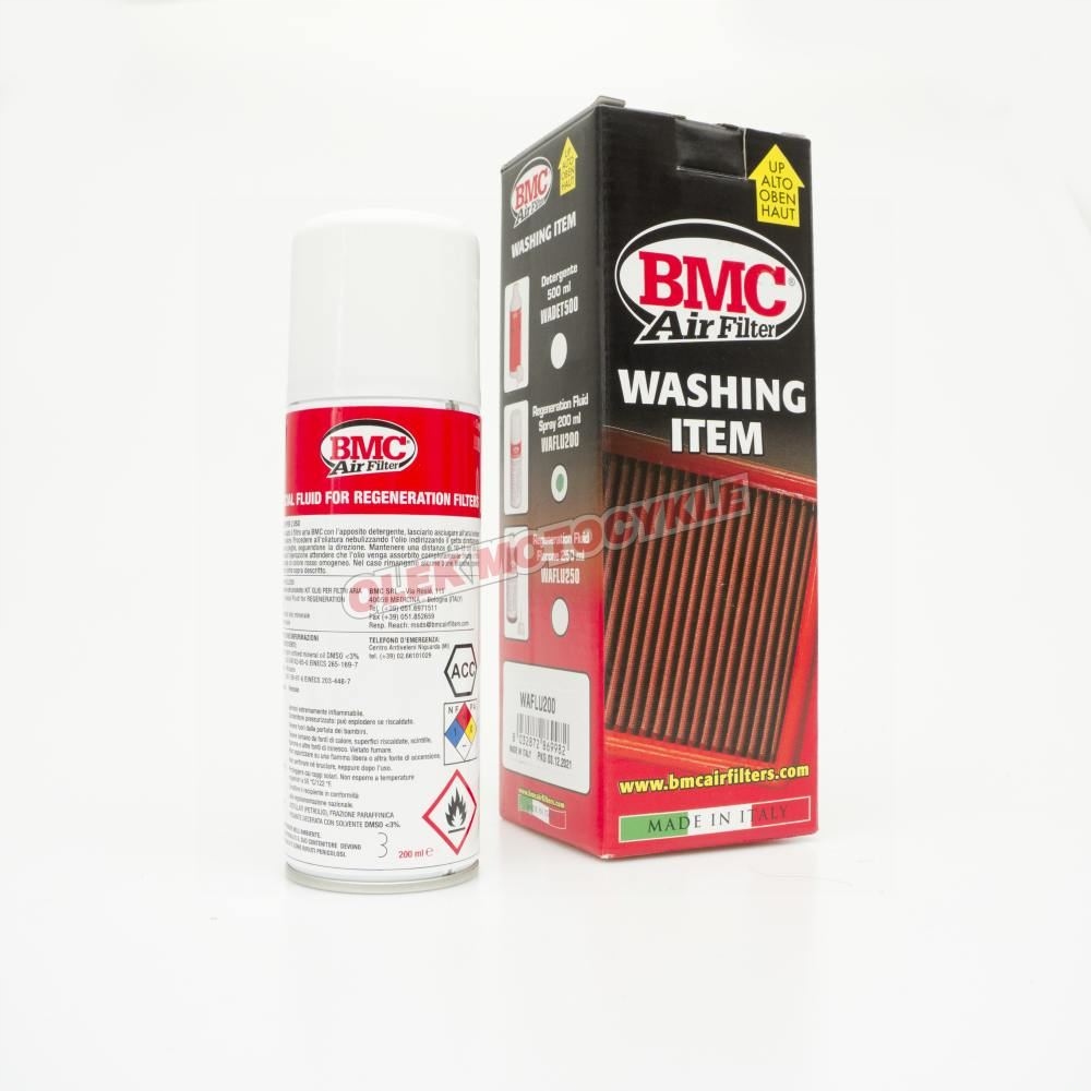 Bmc Płyn (olej) Do Nasączania Filtrów Powietrza W Płynie 250ML Regeneration