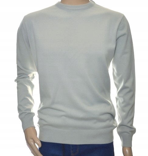 Pánský svetr z kašmíru a merino vlny kašmírový M šedý 113