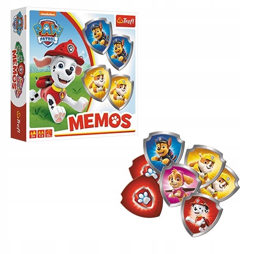 Gra MEMOS PAW PATROL Trefl